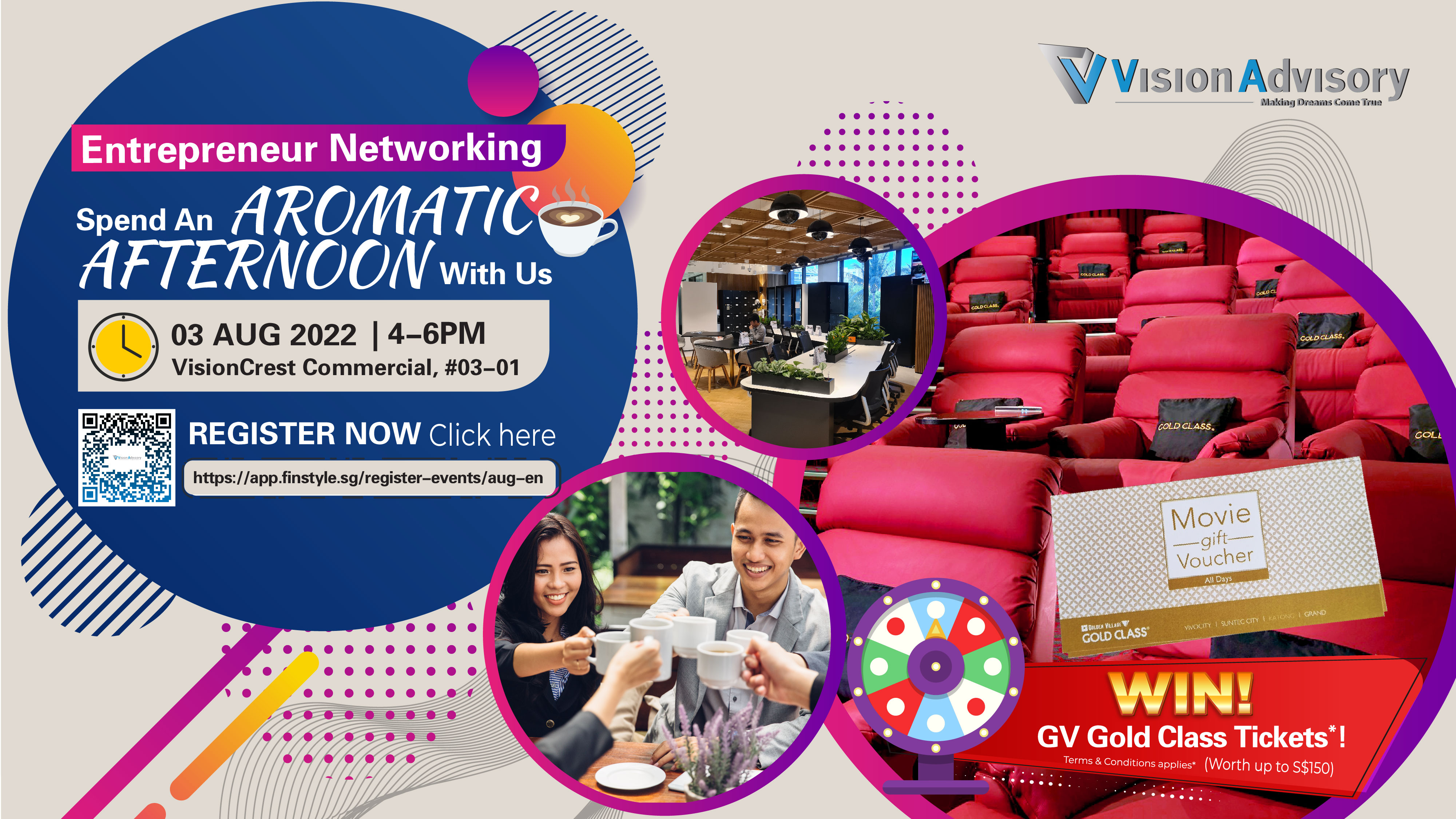 Entrepreneur Networking: Spend An Aromatic Afternoon With Us